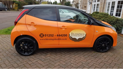 Blessings Healthcare acquires cars for their valued Staff